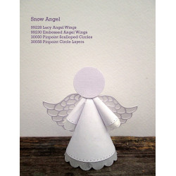 Fustella metallica Memory Box Embossed Angel Wings