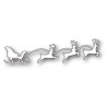 Fustella metallica Memory Box Small Reindeer Team