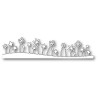 Fustella metallica Memory Box Tickle Flower Landscape