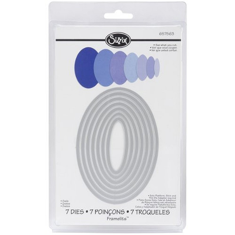 Sizzix 664890 Fustelle Framelits, Set Da 2 Forme Per Barattoli, Per Big Shot - 2