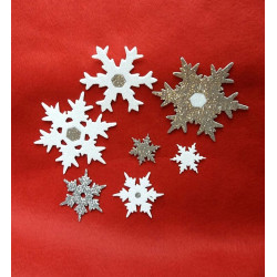 Fustella Sizzix Bigz Tim Holtz Stelle di Natale