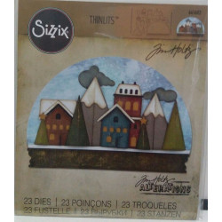 Fustella Sizzix Thinlits Paesaggio invernale