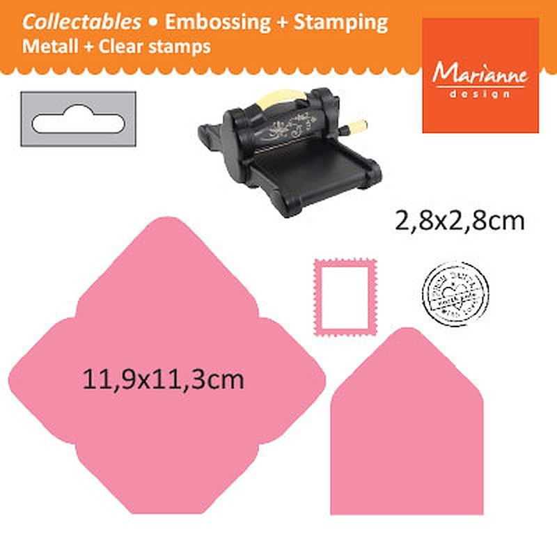 Fustella metallica Marianne Design Collectables Eline's envelope