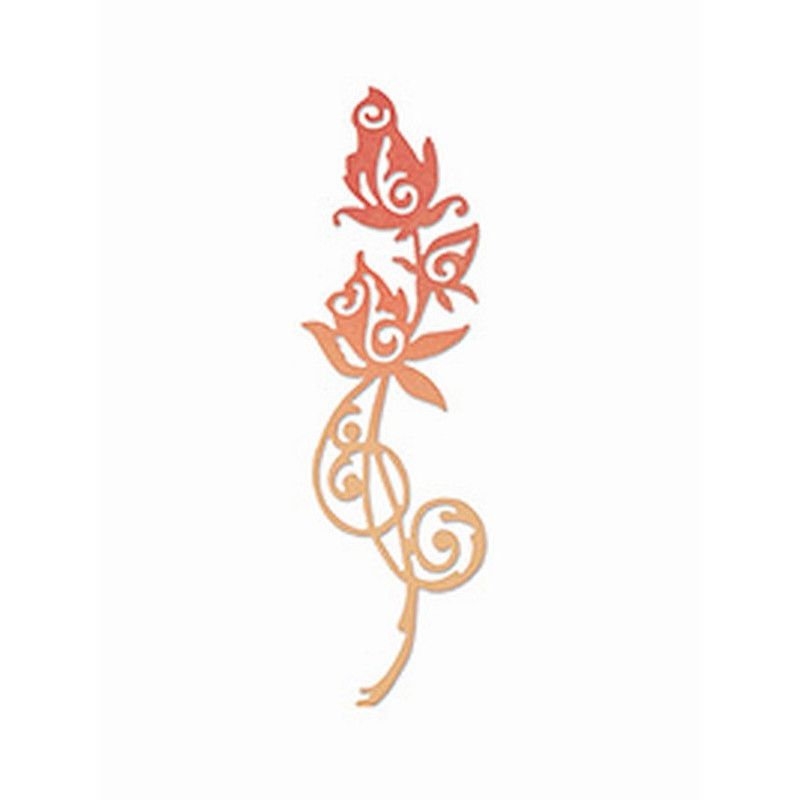Fustella Sizzix Thinlits Giardino aggraziato