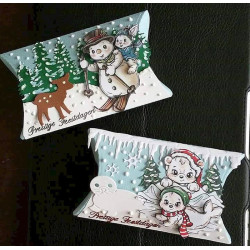 Fustella metallica Marianne Design Craftables Pillow Box