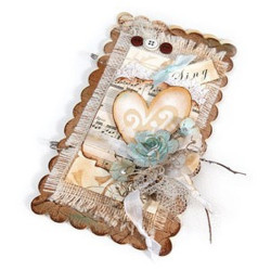 Fustella Sizzix BIGz XL Album Scallop Rectangle 2