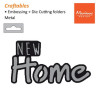 Fustella metallica Marianne Design Craftables New Home