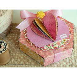 Fustella Sizzix Bigz L Hexagon Box