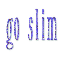 Fustella Sizzix Go Slim Lowercase alphabet