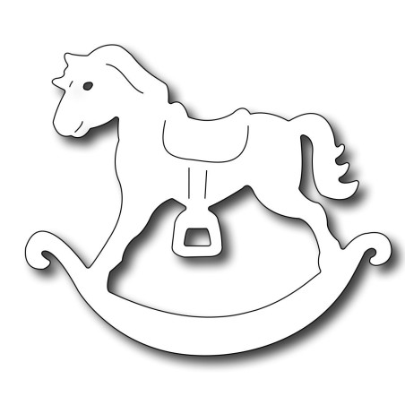 Fustella metallica Rocking Horse