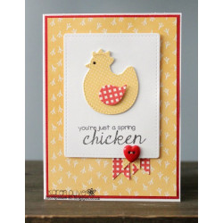 Fustella metallica Stitched Poultry