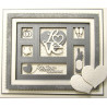 Fustella metallica Creative Expressions Shadow Boxes Stacked Love