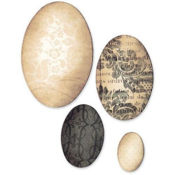 Fustella Sizzix Originals Ovals 3