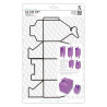 Fustella metallica Xcut Butterfly Box A4