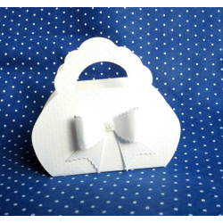Fustella A4 Borsa con manico smerlato