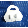 Fustella A4 Borsa con manico smerlato