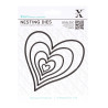 Fustella metallica Xcut Homespun Heart