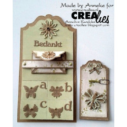 Fustella metallica Crealies Set of 3 nr 44