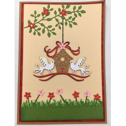 Fustella metallica Tutti Designs Tweet Home