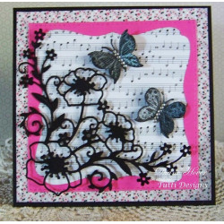 Fustella metallica Tutti Designs Flower Orchestra Corner