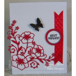 Fustella metallica Tutti Designs Flower Orchestra Corner