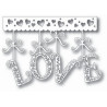 Fustella metallica Tutti Designs Hanging Love