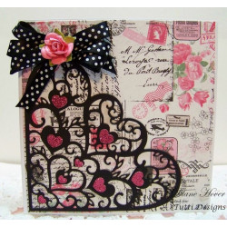 Fustella metallica Tutti Designs Heart of Hearts Corner
