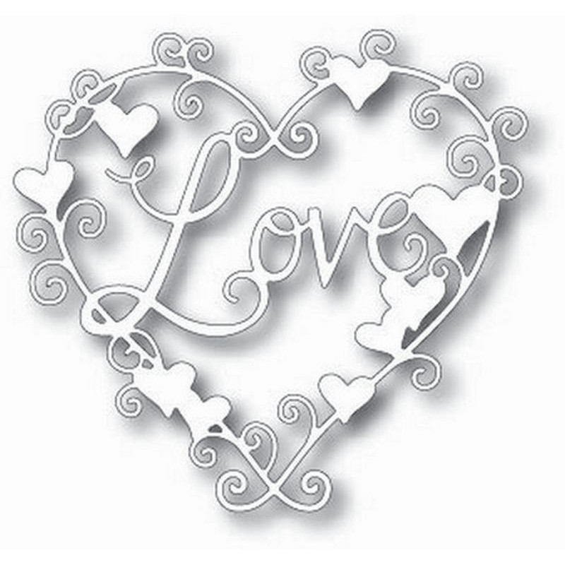 Fustella metallica Tutti Designs Love Heart