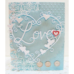 Fustella metallica Tutti Designs Love Heart