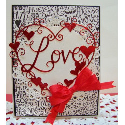 Fustella metallica Tutti Designs Love Heart