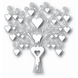 Fustella metallica Tutti Designs Lovely Heart Bouquet