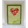 Fustella metallica Tutti Designs Stitched Heart Flower Stems