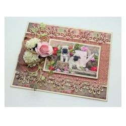 Fustella metallica Joy! Crafts Flower Border