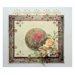 Fustella metallica Joy! Crafts Flower Border