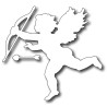 Fustella metallica Cupid right