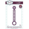 Fustella metallica Creative Expressions Delicate Filigree Buckle Bar