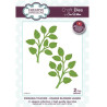 Fustella metallica Creative Expressions Orange Blossom Leaves