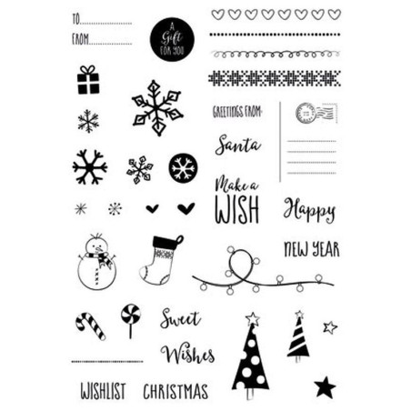 Timbri CUT-IES Clear Stamp Little Present