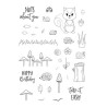 Timbri CUT-IES Clear Stamp Forset Fellows Autumn