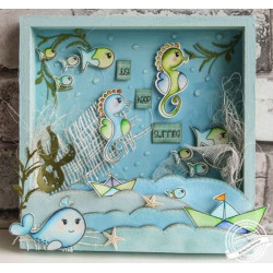 Timbri CUT-IES Clear Stamp Ocean Babies