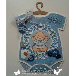 Fustella metallica Marianne Design Collectables Eline's Baby Onesie
