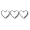 Fustella metallica Memory Box Triple Stitched Heart