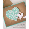 Fustella metallica Memory Box Classic Stitched Heart Rings