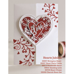 Fustella metallica Memory Box Pembroke Heart