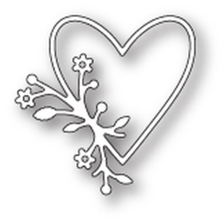 Fustella metallica Memory Box Pembroke Heart