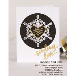 Fustella metallica Memory Box Peyton Heart