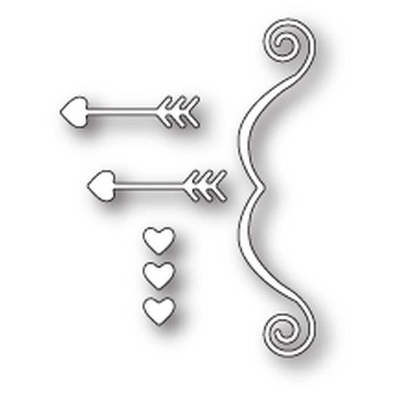 Fustella metallica Memory Box Cupid's Tools