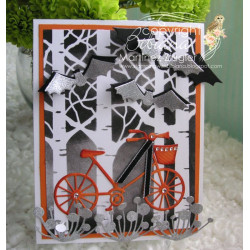 Fustella metallica Memory Box Chloe Stem