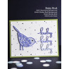 Fustella metallica Memory Box Little Baby Script