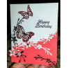 Fustella metallica Memory Box Seraphine Laurel